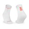 Medias Running Bh N&R Unisex Blanco
