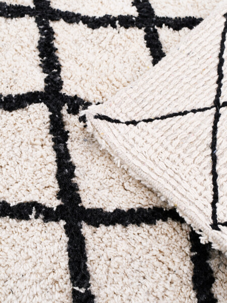 ALFOMBRA ALGODON BLANCO