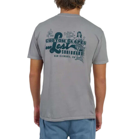 Remera Lost Maritime Vintage Dye Gris