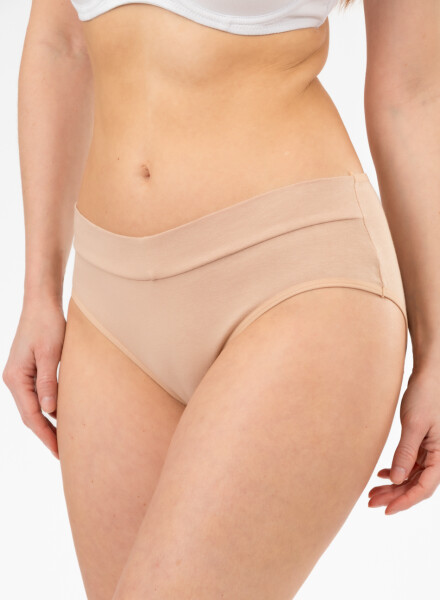 Bombacha alta tiro corto sacks Beige