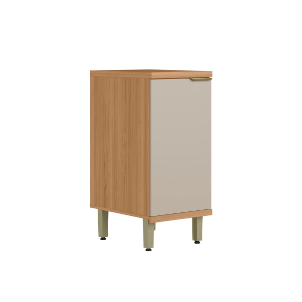 MODULO BAJO MODELO BLESS 0.40M COLOR JEQUITIBA OFF WHITE Modulo Bajo Modelo Bless 0.40m Color Jequitiba Off White