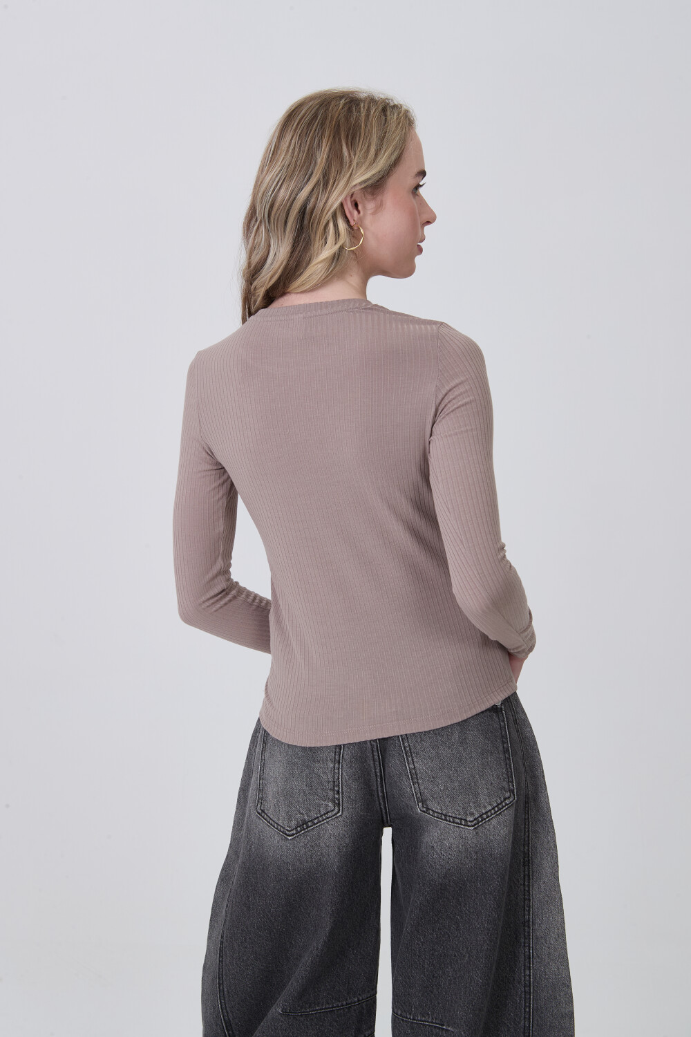 Remera Zacatlan Taupe Claro