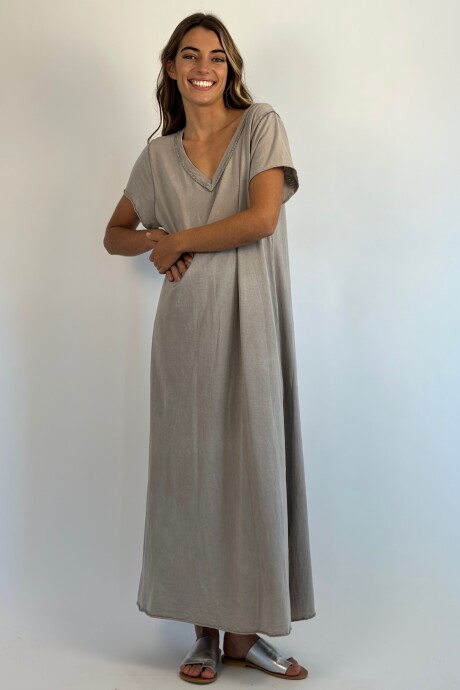 VESTIDO KAIMARI BEIGE