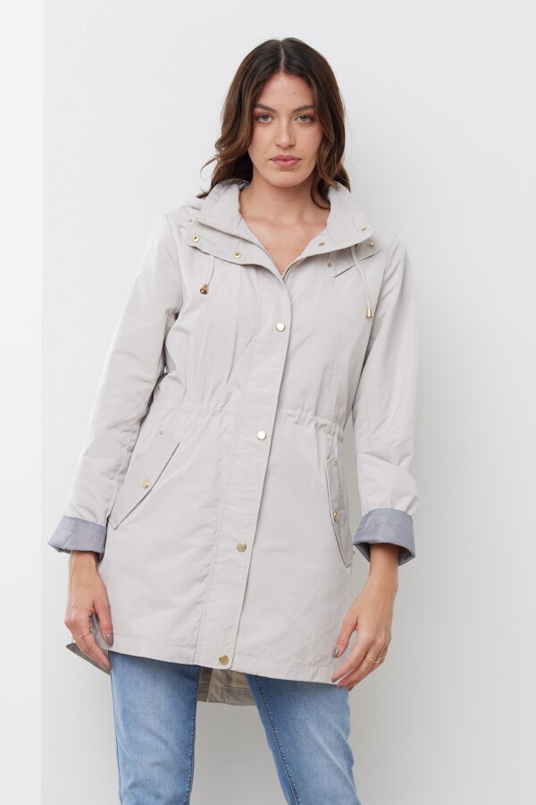 Gabardina Impermeable BEIGE