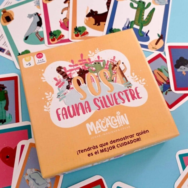 Juego de Mesa S.O.S. Fauna Silvestre Macachin Juego de Mesa S.O.S. Fauna Silvestre Macachin