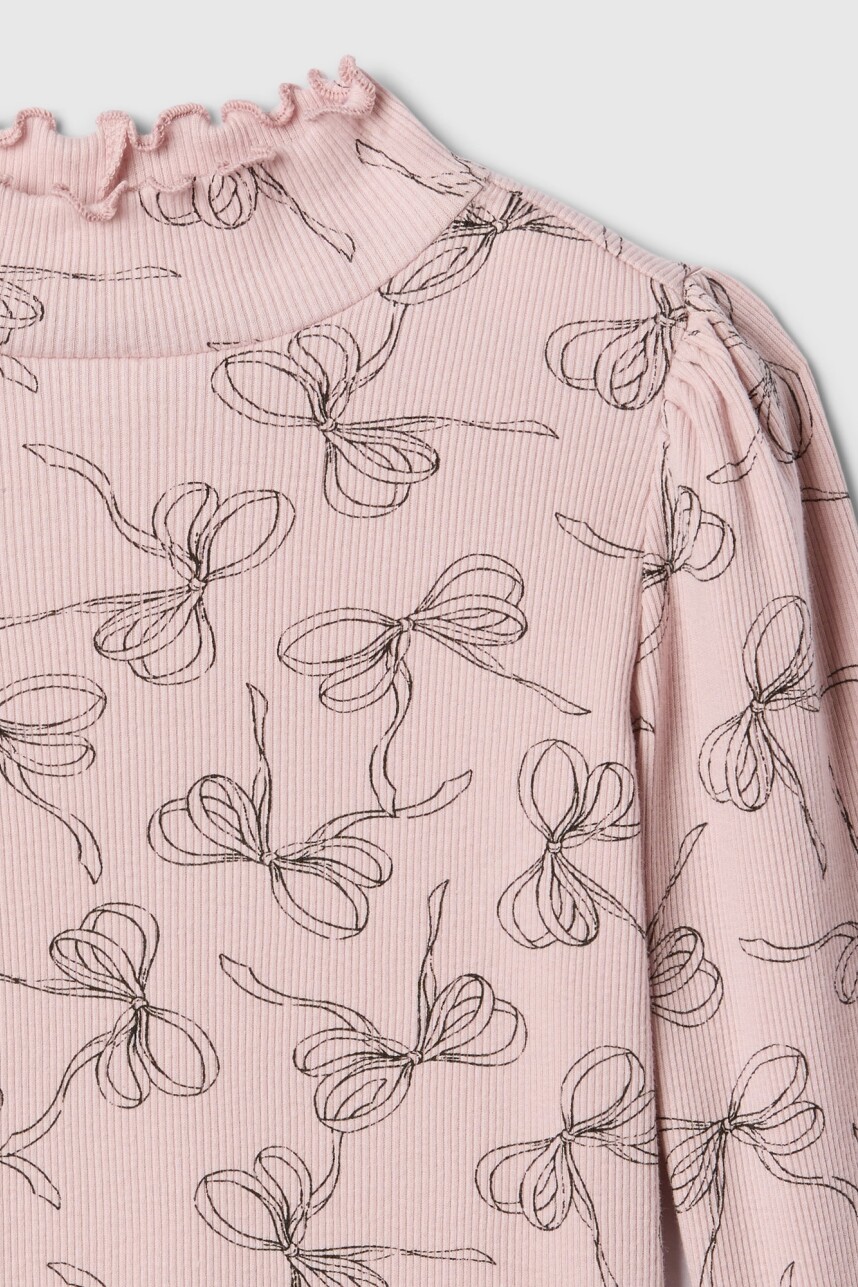 Remera Gráfico Toddler Niña Bow Print