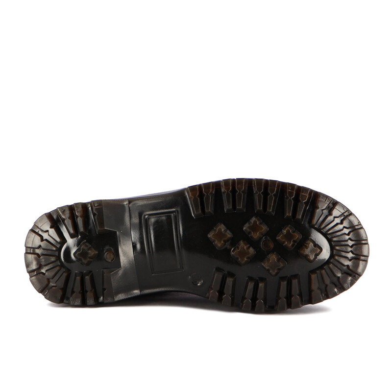 Botas Mujer Darkness Con Cierre Negro