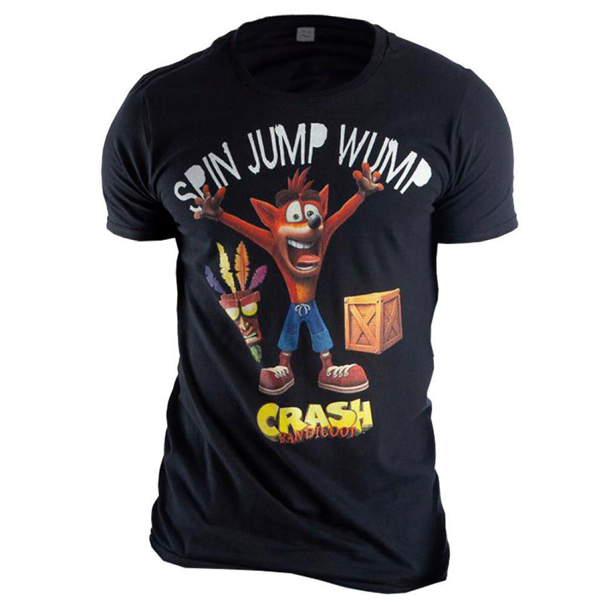 Remera Crash Spin Jump Wump - Talle M 