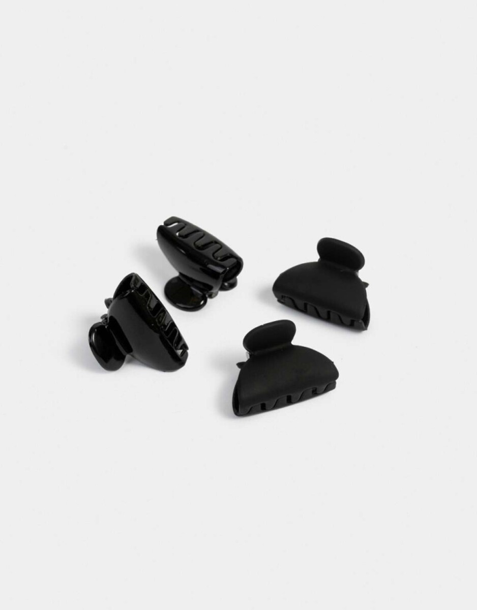 Broches sets classic - Negro 