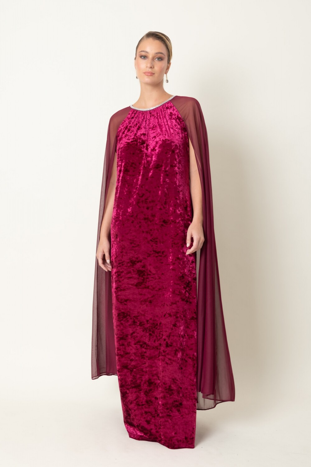 VESTIDO GRANATE VESTIDO GRANATE