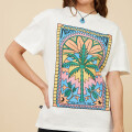 T-SHIRT DROMA RUSTY Blanco
