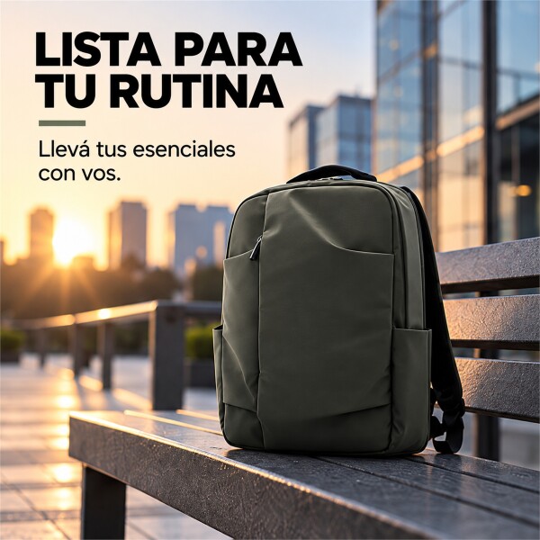 Mochila Urbana para Notebook 15,6" de 20-22 L Verde 1