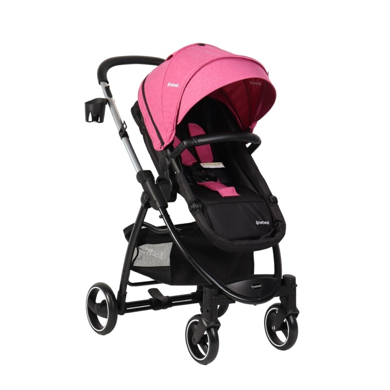 Coche Travel System I-Size Alfa Bebesit - Rosa Coche Travel System I-Size Alfa Bebesit - Rosa