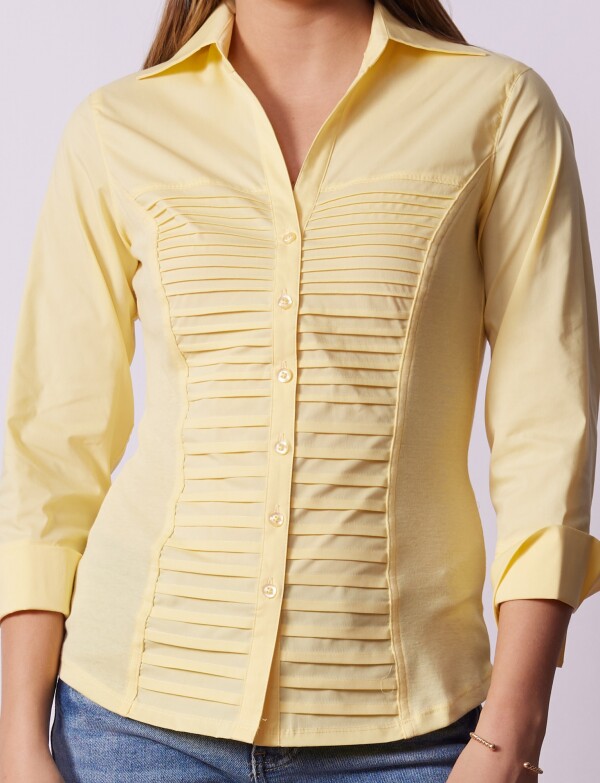Camisa Tablitas AMARILLO