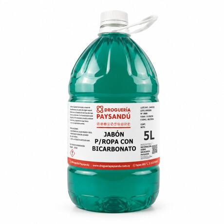 Jabón para ropa con bicarbonato 5L