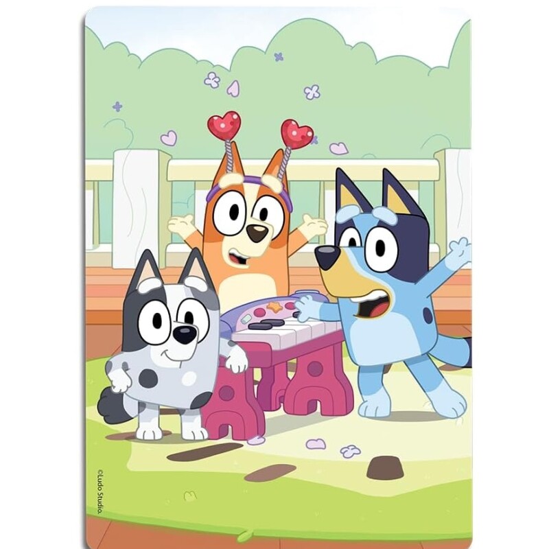 Puzzle Infantil Progresivo – Bluey 12/20/30 Piezas PUZZLE PROGRESIVO 12, 20 Y 30 PIZAS BLUEY