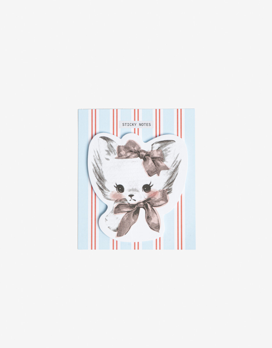 Notas Sticker De Papel Estampado 