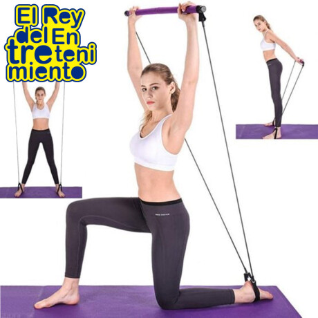 Set Barra Pilates C/Bandas Gym Yoga Entrenamiento Set Barra Pilates C/Bandas Gym Yoga Entrenamiento