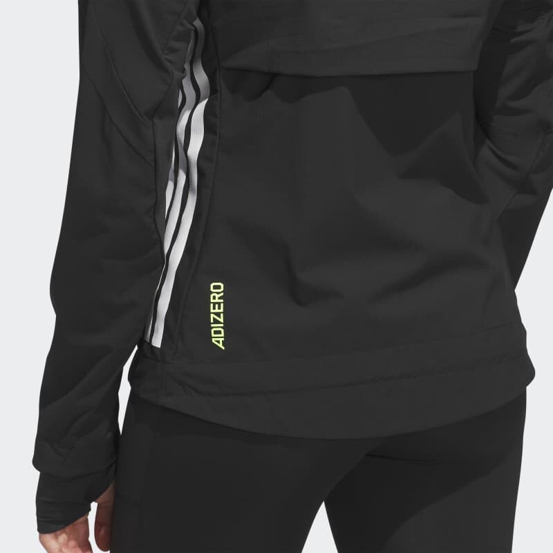 Campera Adidas Running Adizero Negro