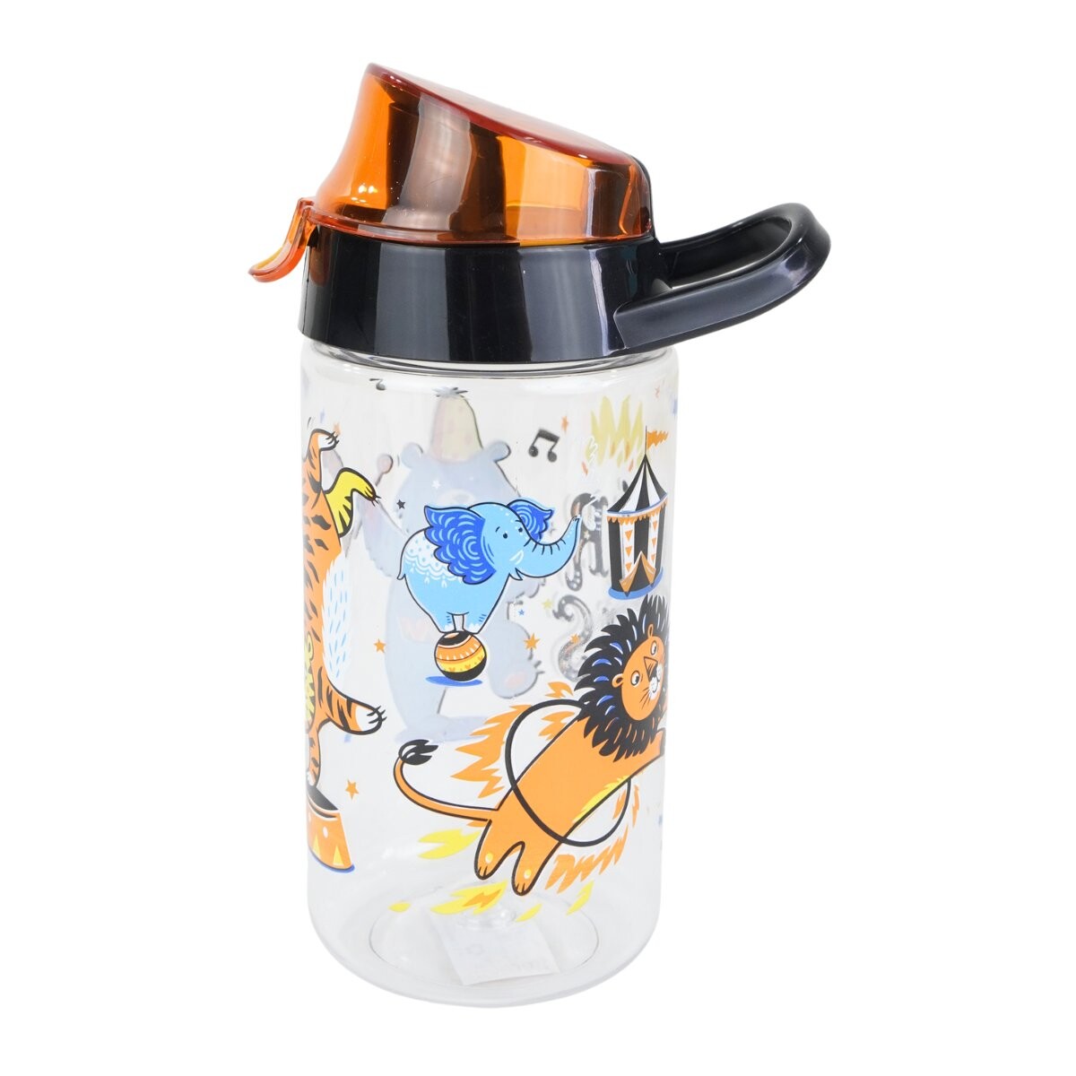 Botella de plastico Herevin decorada 