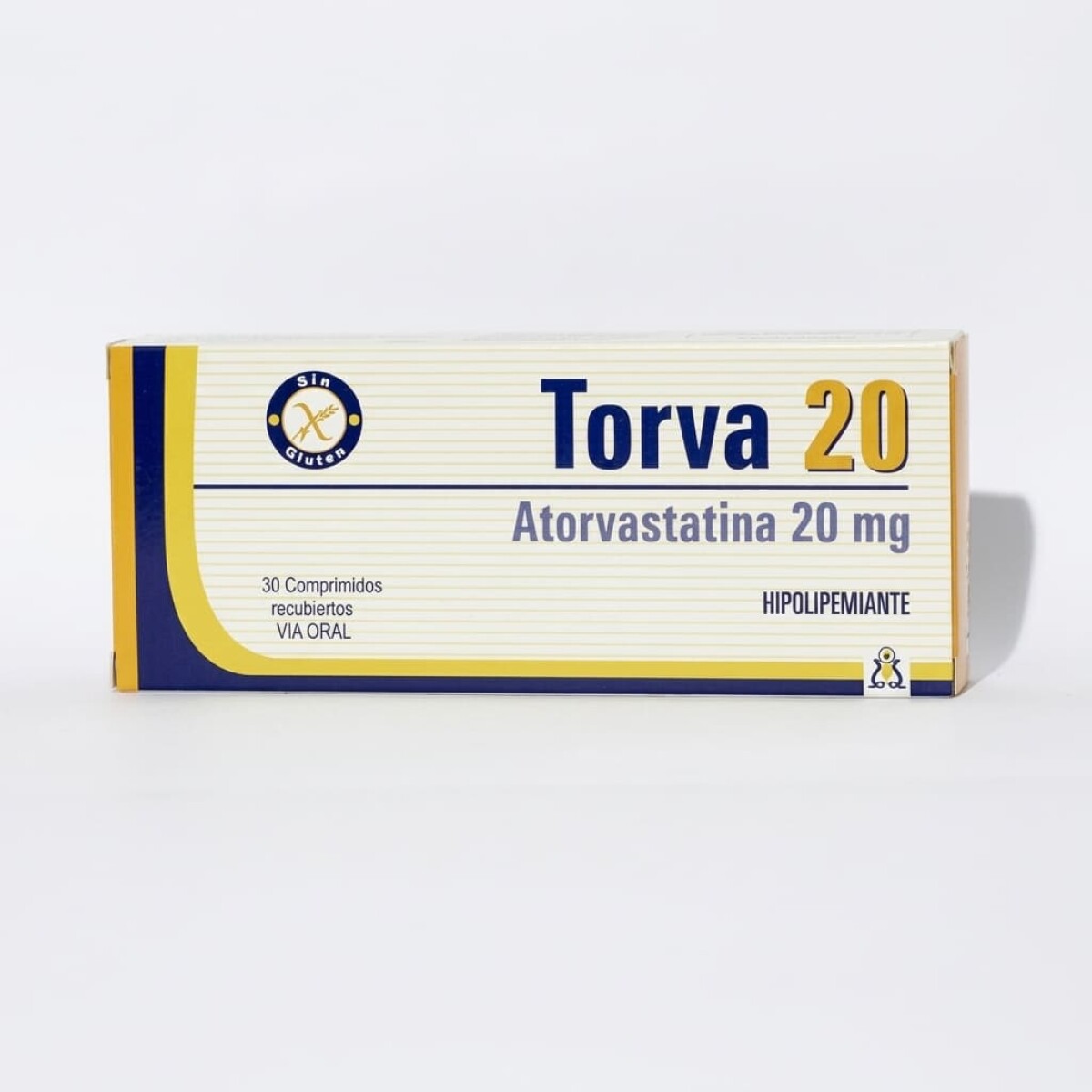 TORVA 20 MG. CJ X 30 COMPRIMIDOS 
