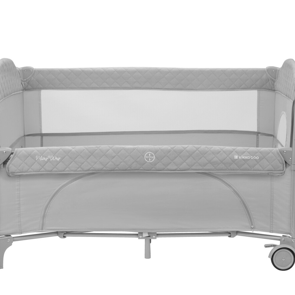 Practicuna colecho MILKWAY KIKKABOO gris cotton mix
