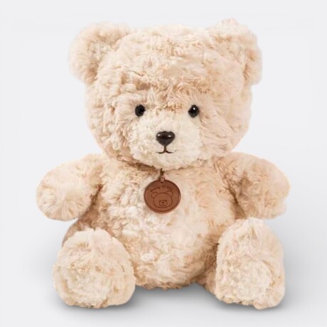 Osito Teddy con Collar Beige
