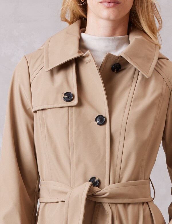 Gabardina Trench Impermeable BEIGE