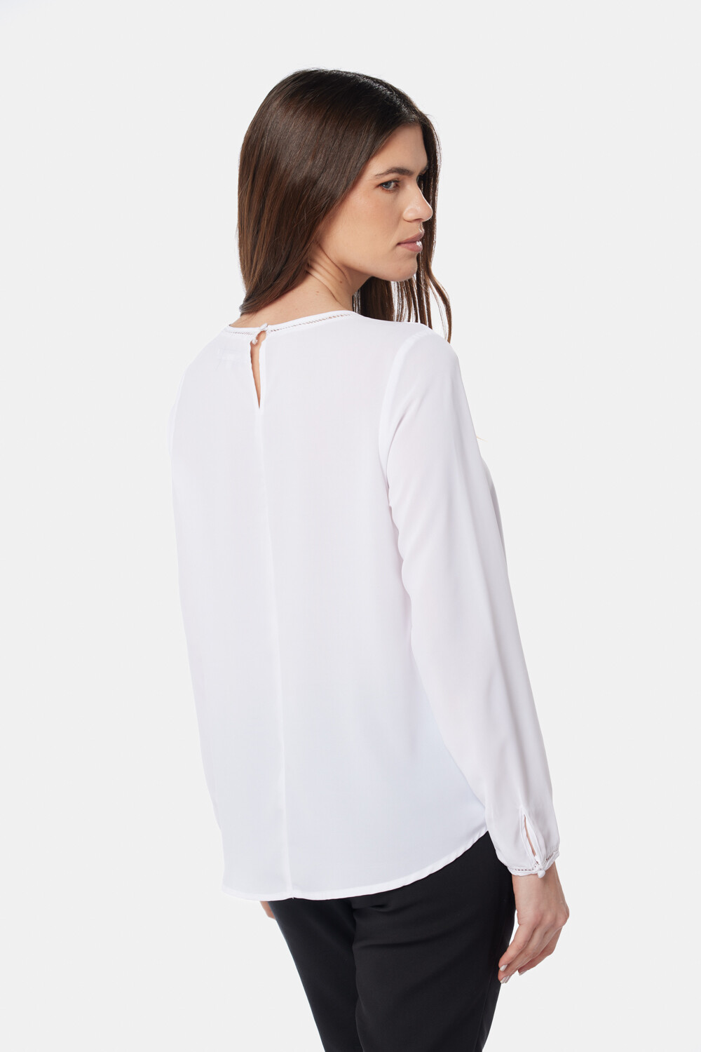 BLUSA CLÁSICA Blanco