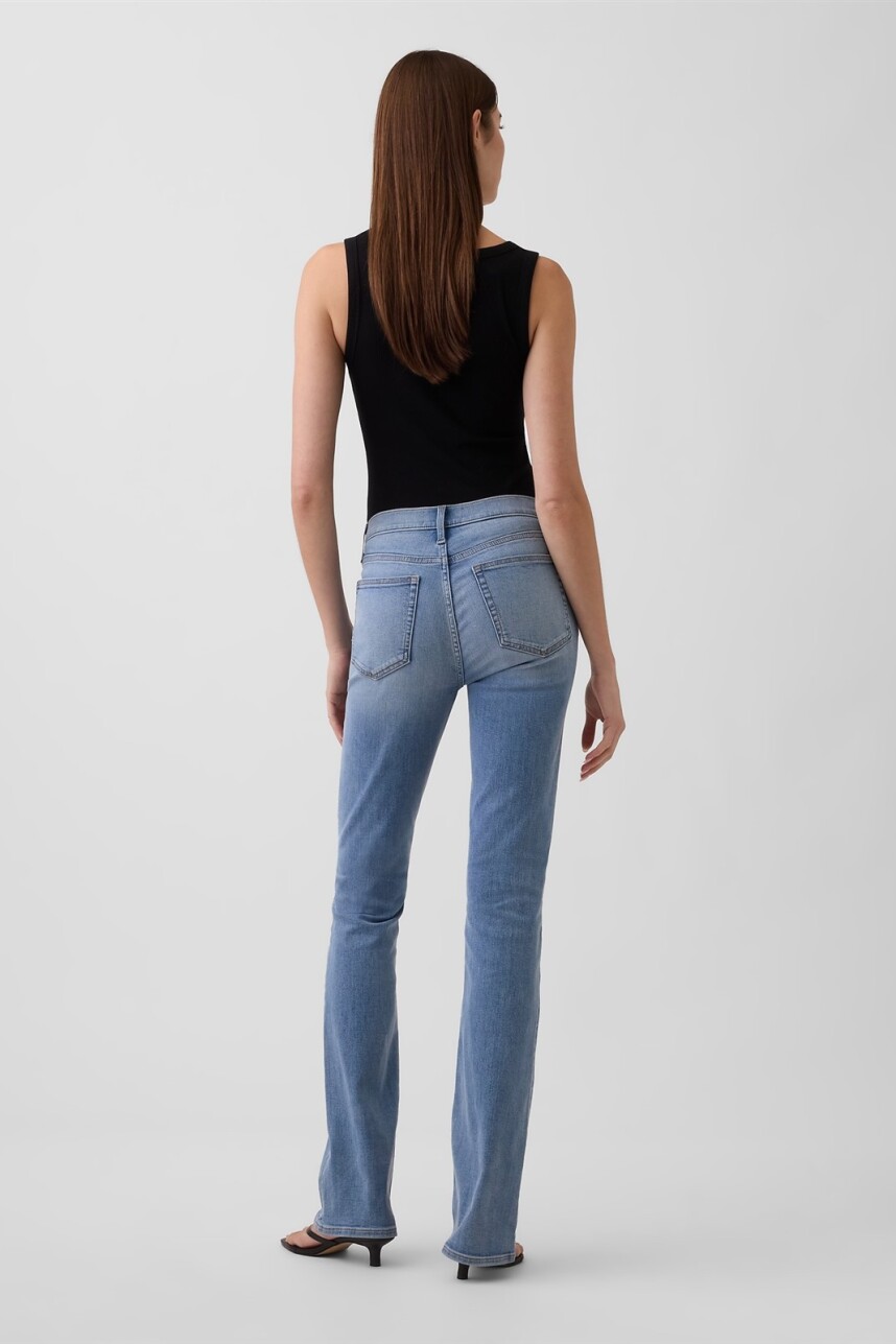 Jean Baby Boot Mujer Light Wash