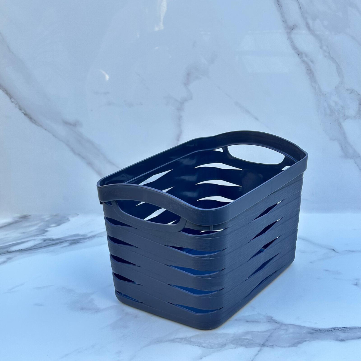 Canasto Organizador Polipropileno Alto 19cm x Ancho 21cm x Largo 32cm 