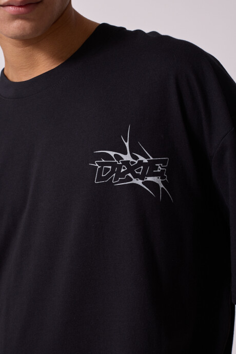 T-SHIRT LUMINI DIXIE Negro
