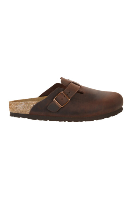 Zueco Boston Oiled Leather Sfb - Estrecho Habana