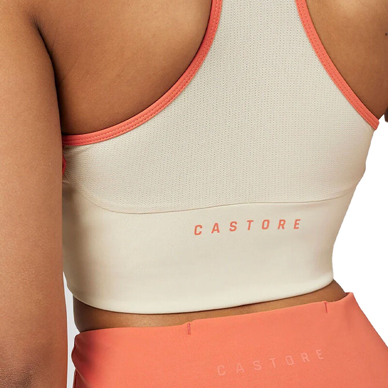 Top Castore Crop Coral