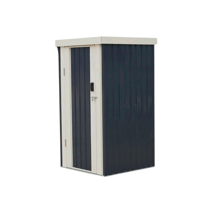 Caseta Galpon Jardin Lumax surrey Gris Oscuro 183x99x105 Caseta Galpon Jardin Lumax surrey Gris Oscuro 183x99x105