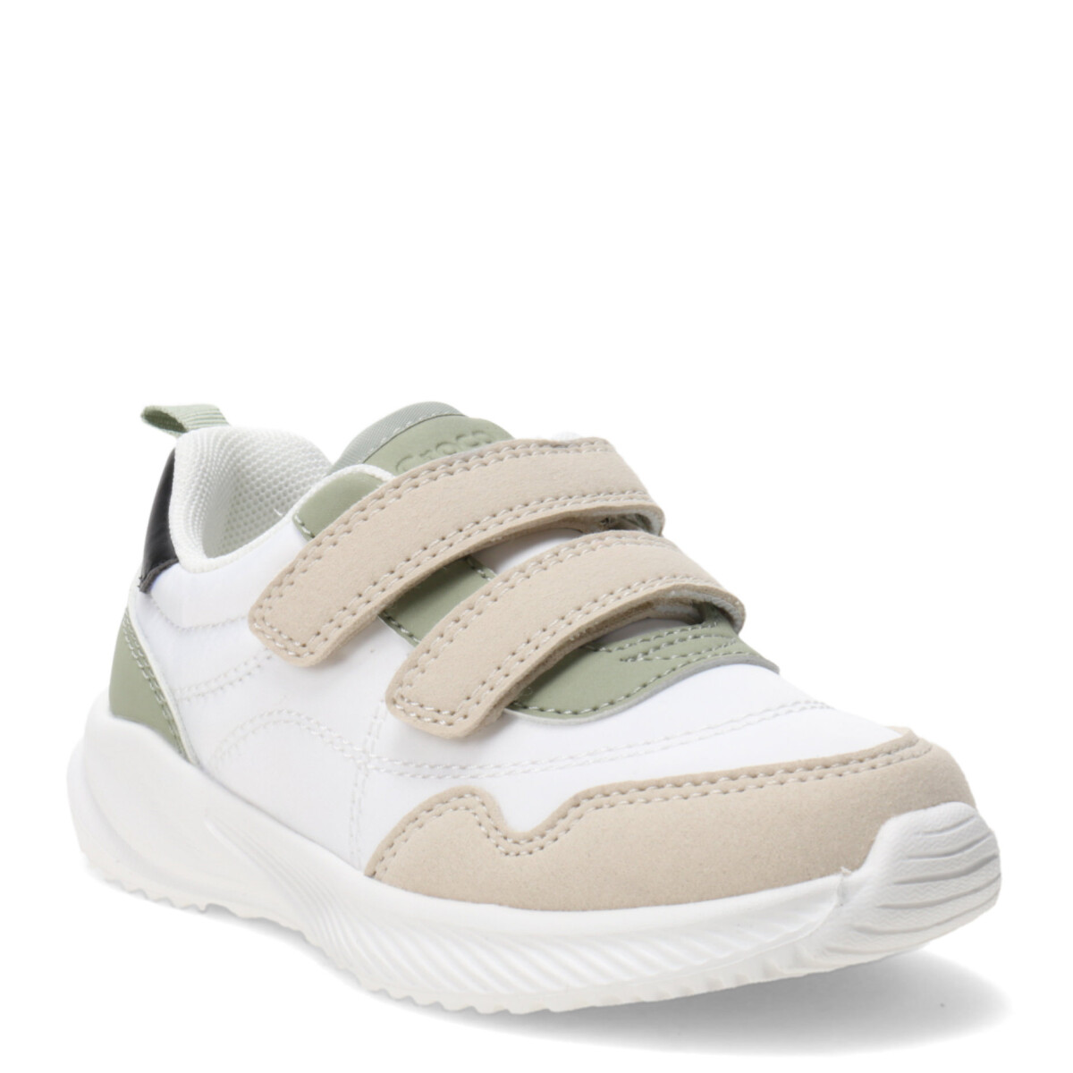 Championes de Niño Croco Kids CIOTAT con velcro - Beige 