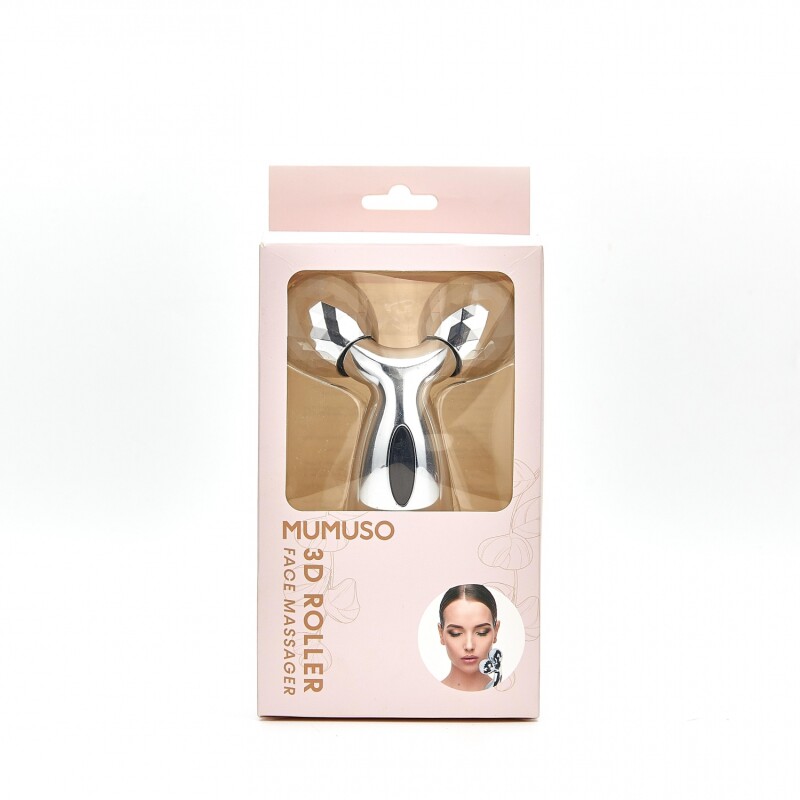 MASAJEADOR FACIAL CON RODILLOS 3D MASAJEADOR FACIAL CON RODILLOS 3D
