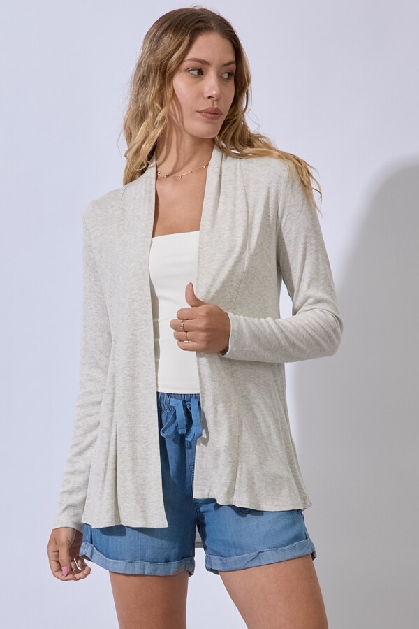 Cardigan Modal GRIS