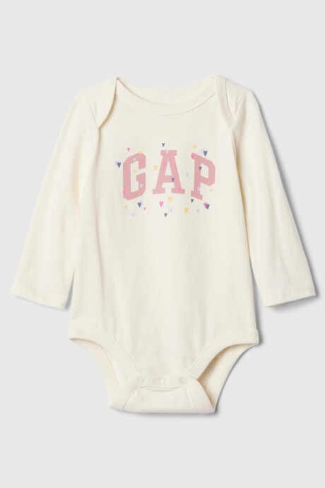 Body Logo Gap Bebè Ivory Frost