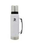 Termo 1.3 L doble Acero - Discovery Blanco
