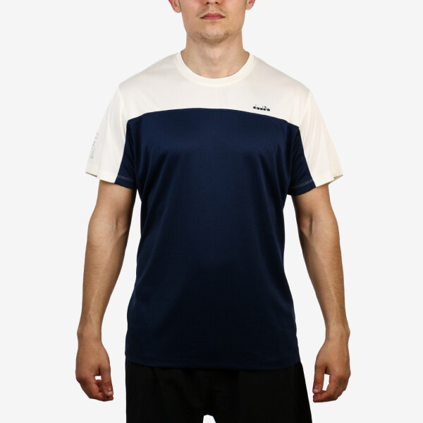 Diadora Hombre T-shirt - Navy/white Marino-blanco