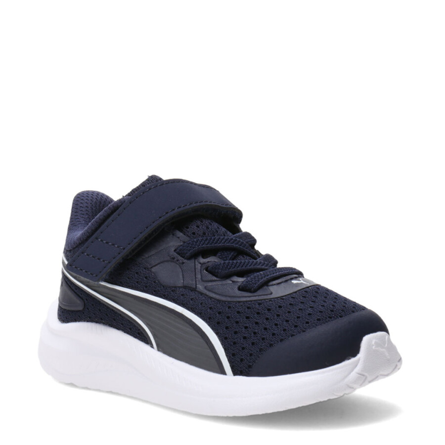 Championes de Niños Puma Skyrocket 2 Ac+ Infantil Azul - Blanco