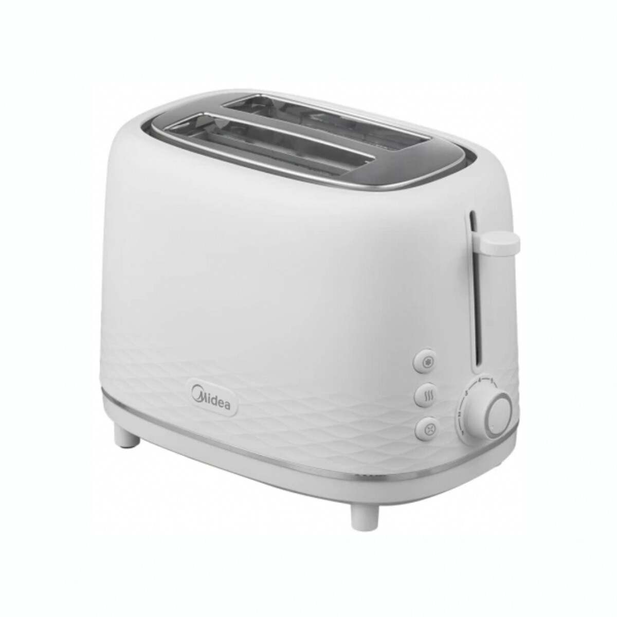Tostadora Eléctrica MIDEA MT-RP2L26W 950W Dos Panes 7 Niveles De Tostado 