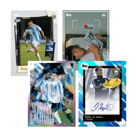 Argentina Topps Focus 2025 - Contiene 15 tarjetas [1 autógrafo asegurado] Argentina Topps Focus 2025 - Contiene 15 tarjetas [1 autógrafo asegurado]