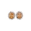 Caravanas Oval-Plata 925-Piedra Zirconia-CA3457 Conpiedra