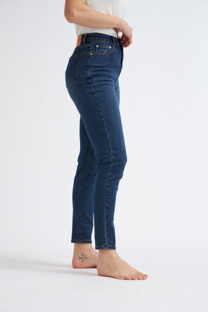 Pantalón de jean skinny Azul Medio