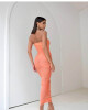 Vestido Nehir Coral U