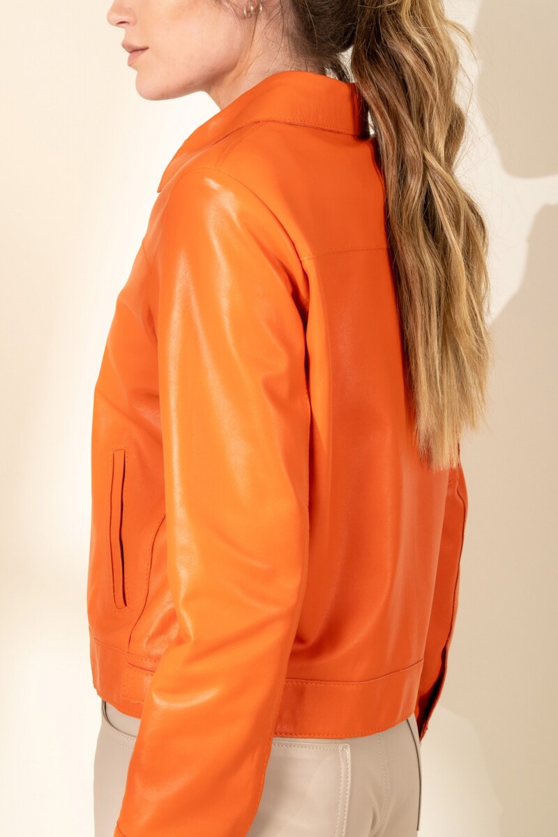 Campera Olivia Naranja