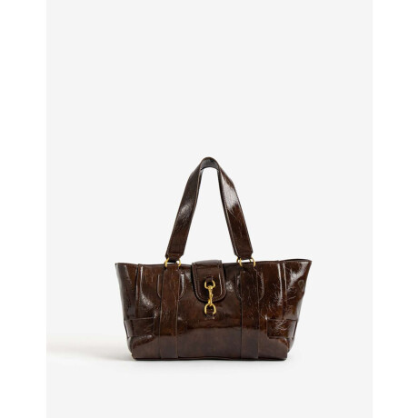 Cartera Baguette Marron Chocolate