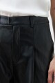 Pantalón eco cuero negro